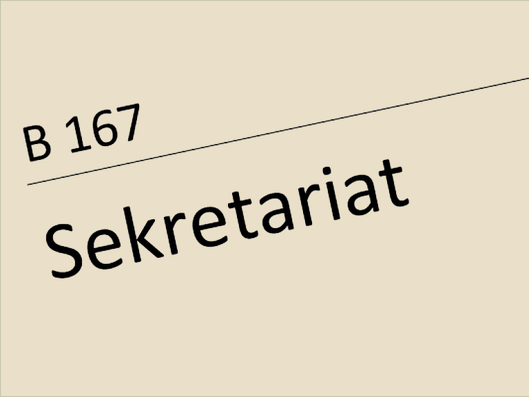 Sekretariatsbüro